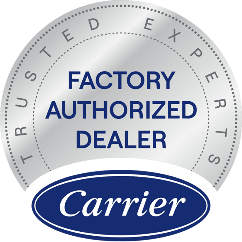Carrier Factory Authorized Dealer.
