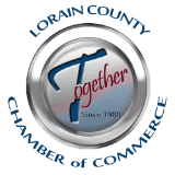 Lorain County Chamber of Commerce logo.