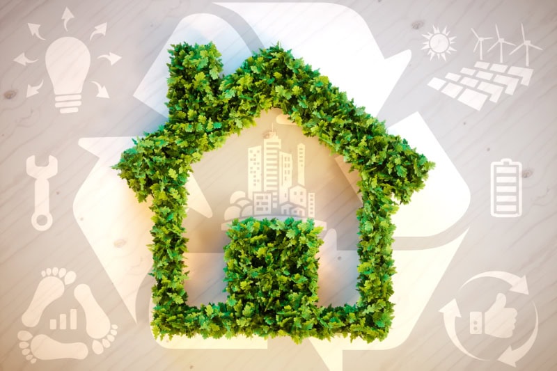 Is My Home Energy Efficient? Green house.