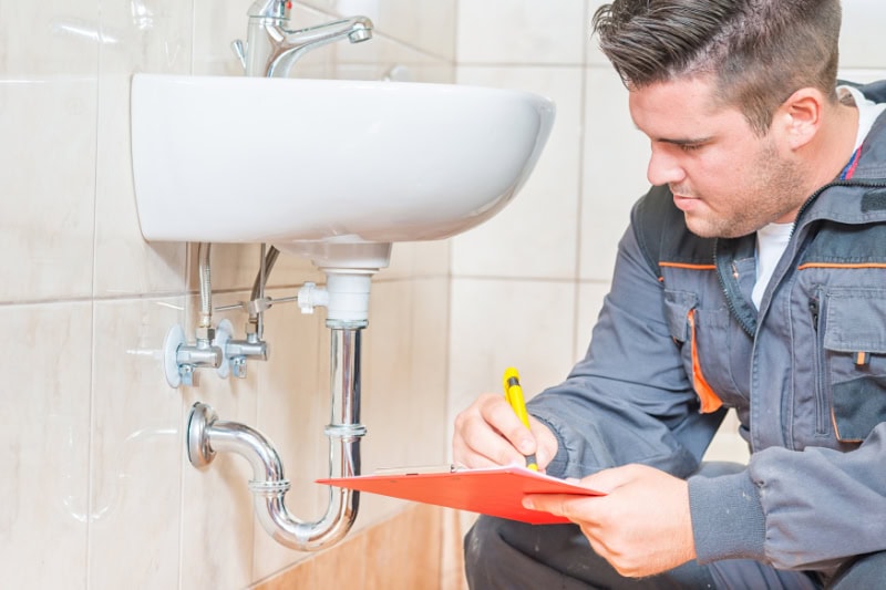 Raymond Plumbing Heating & Air Conditioning plumber providing commercial plumbing maintenance in Amherst, OH.