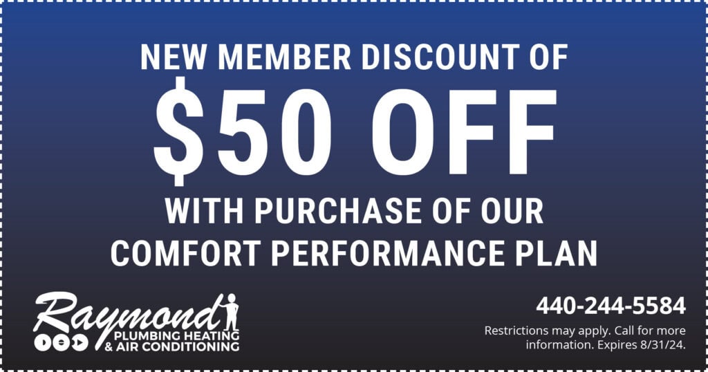 HVAC maintenance new member discount coupon.  off with the purchase of a heating and cooling maintenance plan. Restrictions may apply. Call for more information. Expires 8/31/24. 440-244-5584.