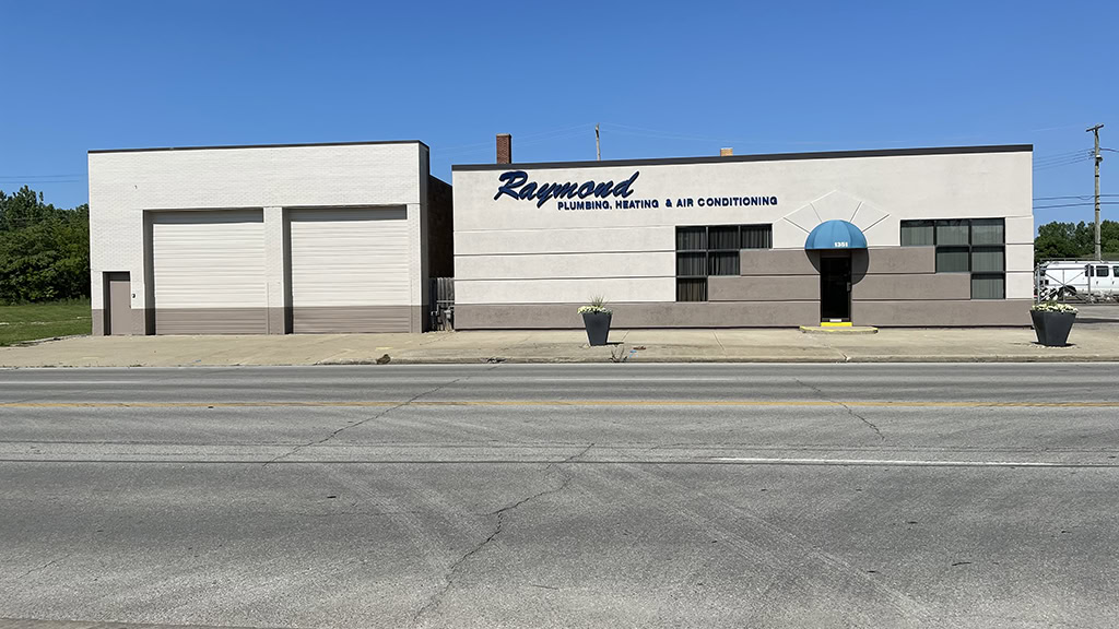 The Raymond Plumbing Heating & Air Conditioning office in Lorain, OH.